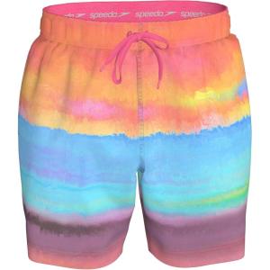 imageSpeedo Mens Swim Trunk Mid Length Redondo PrintedSummer Yelow
