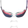 imageSpeedo UnisexAdult Swim Goggles Mirrored Fastskin Hyper EliteRadiant RedTrue CobaltWhite