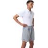 imageSpeedo Mens Shorts Mid Length Fleece Team Apparel2024 Heather Grey