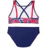 imageSpeedo Womens Printed Strappy Bikini Set Big Kids Speedo Red 12 Big Kids