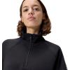 imageSpeedo UnisexAdult Sweatshirt Quarter Zip Pull Over Team Warm Up2024 Team Black