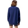 imageSpeedo UnisexAdult Sweatshirt Quarter Zip Pull Over Team Warm Up2024 Team Navy