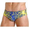 imageSpeedo Mens Swimsuit Brief ProLT Printed Team ColorsSapphireGold