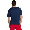 imageSpeedo Mens UV Swim Shirt Basic Easy Short Sleeve Regular FitBasic Peacoat