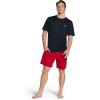 imageSpeedo Mens UV Swim Shirt Basic Easy Short Sleeve Regular FitBasic Speedo Black