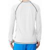 imageSpeedo Mens UV Swim Shirt Long Sleeve Loose Fit Easy TeeLoose White
