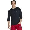 imageSpeedo Mens UV Swim Shirt Basic Easy Long Sleeve Regular FitBasic Speedo Black