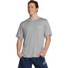 imageSpeedo Mens UV Swim Shirt Basic Easy Short Sleeve Regular FitBasic Monument