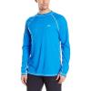 imageSpeedo Mens UV Swim Shirt Long Sleeve Loose Fit Easy TeeLoose Bright Ocean