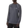 imageSpeedo Mens UV Swim Shirt Long Sleeve Loose Fit Easy TeeLoose Granite