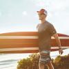 imageSpeedo Mens UV Swim Shirt Short Sleeve Loose Fit Easy TeeLoose Granite