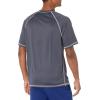 imageSpeedo Mens UV Swim Shirt Short Sleeve Loose Fit Easy TeeLoose Granite