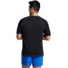imageSpeedo Mens UV Swim Shirt Short Sleeve Loose Fit Easy TeeLoose Speedo Black