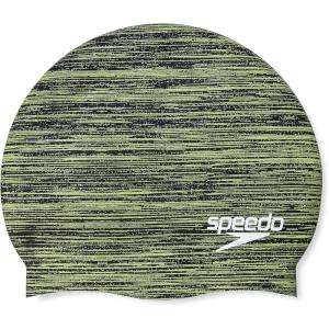 imageSpeedo Elastomeric Solid Silicone Swim CapRemix Lime Punch