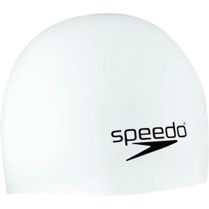 imageSpeedo Elastomeric Solid Silicone Swim CapWhite