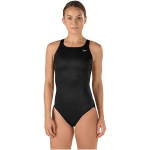 imageSpeedo Womens Swimsuit One Piece Endurance The One Solid Team Colors  Manufacturer DiscontinuedSpeedo Black