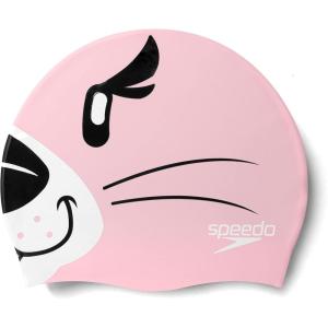 imageSpeedo UnisexYouth Swim Cap Silicone JuniorAria BlossomWhite