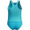 imageSpeedo Girls Swimsuit Two Piece Tankini Mesh Thick StrapAloha Swirl