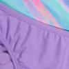 imageSpeedo Girls Swimsuit Two Piece Tankini Thin StrapBiarritz Stripe