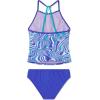 imageSpeedo Girls Swimsuit Two Piece Tankini Thin StrapPurple Hebe