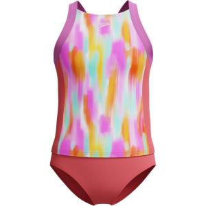 imageSpeedo Girls Swimsuit Two Piece Tankini Mesh Thick StrapLani Blur