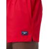 imageSpeedo Mens Swim Trunk Short Length Redondo Solid2025 High Risk Red