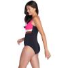imageSpeedo Womens Swimsuit One Piece Sweetheart Moderate CutBanded Fandango Pink