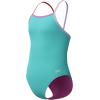 imageSpeedo Girls Swimsuit One Piece Thin StrapsArctic Glass