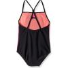 imageSpeedo Girls Swimsuit One Piece Thin StrapsHeather BlackPink