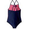imageSpeedo Girls Swimsuit One Piece Thin StrapsHeather Blue Harmony