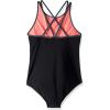 imageSpeedo Girls Swimsuit One Piece Thin StrapsPinkBlack