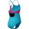 imageSpeedo Girls Swimsuit One Piece Thin StrapsRadiating Picton Blue