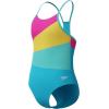 imageSpeedo Girls Swimsuit One Piece Thin StrapsRadiating Picton Blue