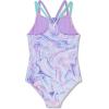 imageSpeedo Girls Swimsuit One Piece Thin StrapsSeaside Marble