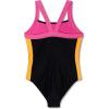 imageSpeedo Girls Swimsuit One Piece Thin StrapsSplice Speedo Black