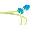 imageSpeedo UnisexChild Swim Goggles Hydrospex Bungee Junior Ages 36Cyan BlueGrey