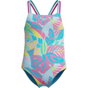 imageSpeedo Girls Swimsuit One Piece Thin StrapsParadise Palm