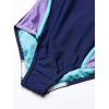 imageSpeedo Girls Swimsuit One Piece Mesh Splice Thick StrapMesh Sweet Taro