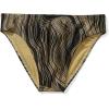 imageSpeedo Mens Swimsuit Brief Creora Highclo PrintedBlackGold
