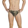 imageSpeedo Mens Swimsuit Brief Creora Highclo PrintedBlackGold