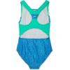 imageSpeedo Girls Swimsuit One Piece Infinity Splice Thick StrapBright Green