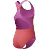 imageSpeedo Girls Swimsuit One Piece Infinity Splice Thick StrapCoral Sands