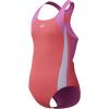 imageSpeedo Girls Swimsuit One Piece Infinity Splice Thick StrapCoral Sands