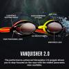 imageSpeedo UnisexAdult Swim Goggles Mirrored Vanquisher 20BlackJadeEmerald Diamond