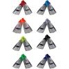imageSpeedo UnisexAdult Swim Training Fins Rubber Short BladeYellowGrey