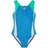 imageSpeedo Girls Swimsuit One Piece Infinity Splice Thick StrapBright Green