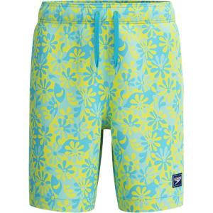 imageSpeedo Boys Swim Trunk Mid Length Redondo PrintedWavy Daisy