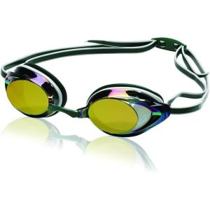 imageSpeedo UnisexAdult Swim Goggles Mirrored Vanquisher 20Green