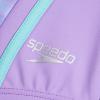 imageSpeedo Girls Swimsuit One Piece Thick Strap Racer Back PrintedSweet Purple