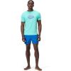 imageSpeedo Mens Uv Swim Shirt Graphic Short Sleeve TeeCrescent Arctic Blue